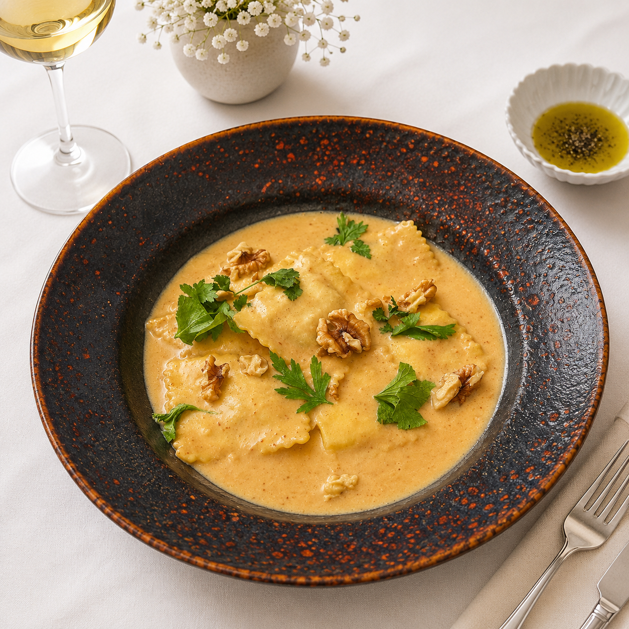 Mushroom and Truffle Tagliatelle